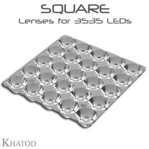 SQUARE Linsen für 3535 LEDs